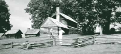 The Vance Birthplace offers a glimpse into the early homestead life in Western North Carolina.