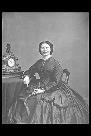Clara Barton, the founder of the Red Cross, came to Andersonville to help with the cemetery.