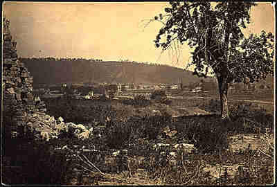 Ringgold battlefield, 1865, by George Barnard.