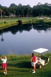 Golfing on the Georgia Coast.