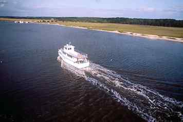 The Sapelo ferry.