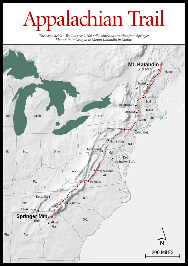 Sherpa Guides Georgia Mountains Appalachian Trail