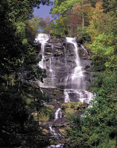 Amicalol Falls.  Photo by Richard T. Bryant.  Email: richard_T_Bryant@mindspring.com