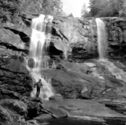 Whitewater Falls near Cashiers, North Carolina