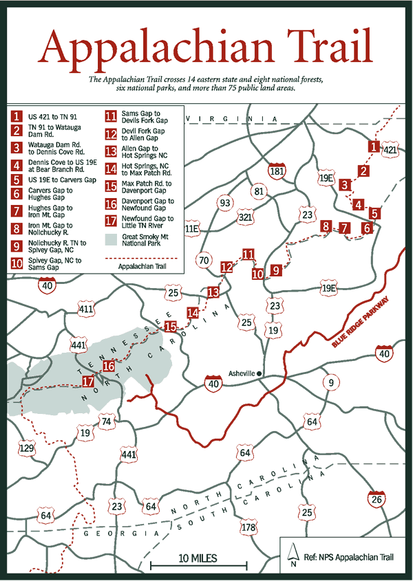 Sherpa Guides Tennessee The Tennessee Mountains Appalachian Trail